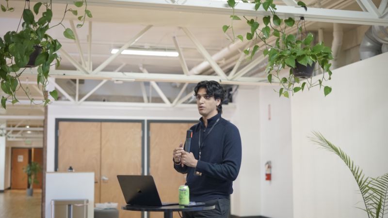 Presenting to the room — Excellence in Tech, Sep 23, 2026